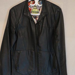 VOLCOM LEATHER JACKET